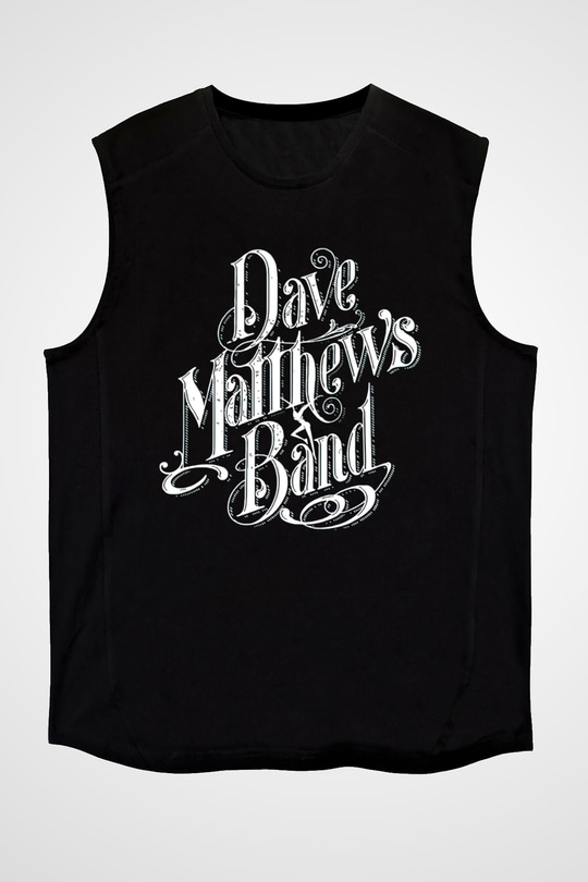 Dave Matthews Band Siyah Unisex Kolsuz Tişört