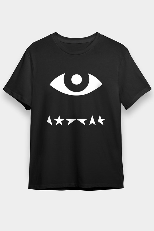 David Bowie Baskılı Unisex Siyah Tişört