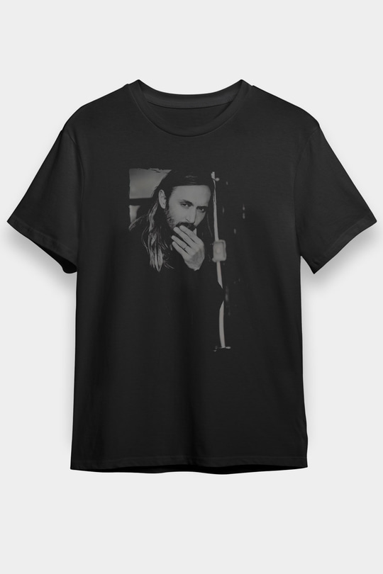 David Guetta Siyah Unisex Tişört T-Shirt - TişörtFabrikası