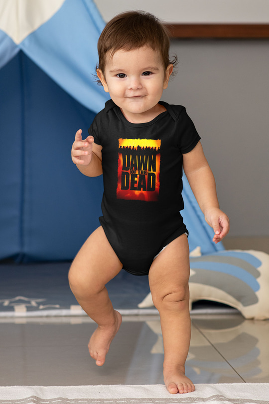 Dawn of the Dead Siyah Bebek Body - Zıbın
