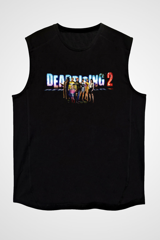 Dead Rising Siyah Unisex Kolsuz Tişört