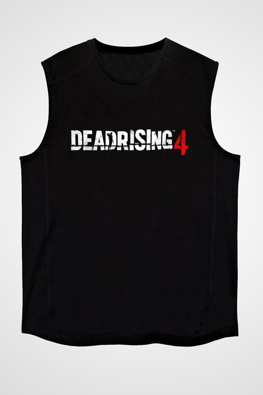 Dead Rising Siyah Unisex Kolsuz Tişört