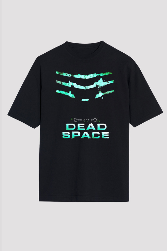Dead Space Siyah Oversize Tişört Oversize T-shirt