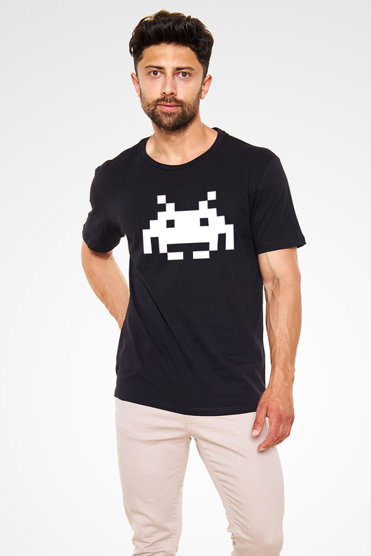 Deadmau5 Baskılı Unisex Siyah Tişört