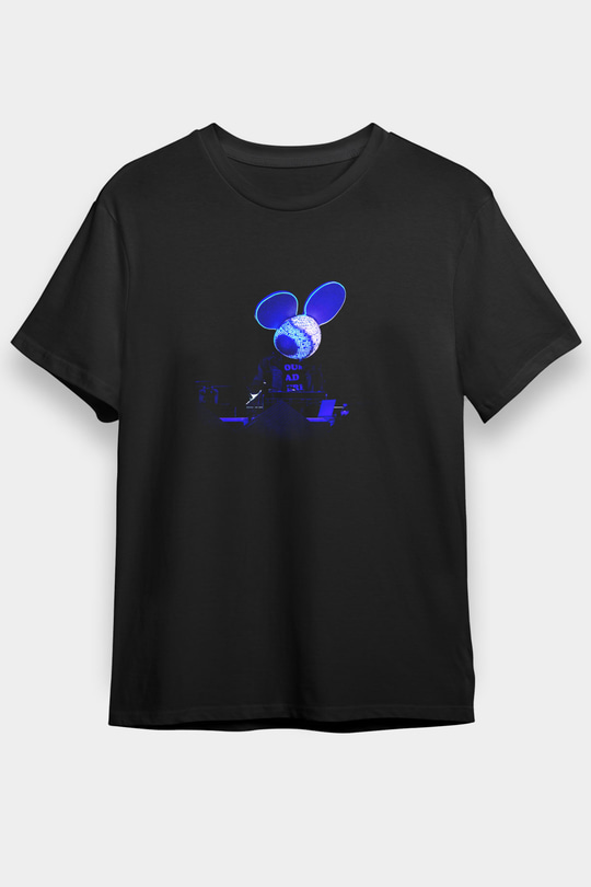 Deadmau5 Siyah Unisex Tişört T-Shirt - TişörtFabrikası