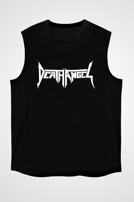 Death Angel Siyah Unisex Kolsuz Tişört