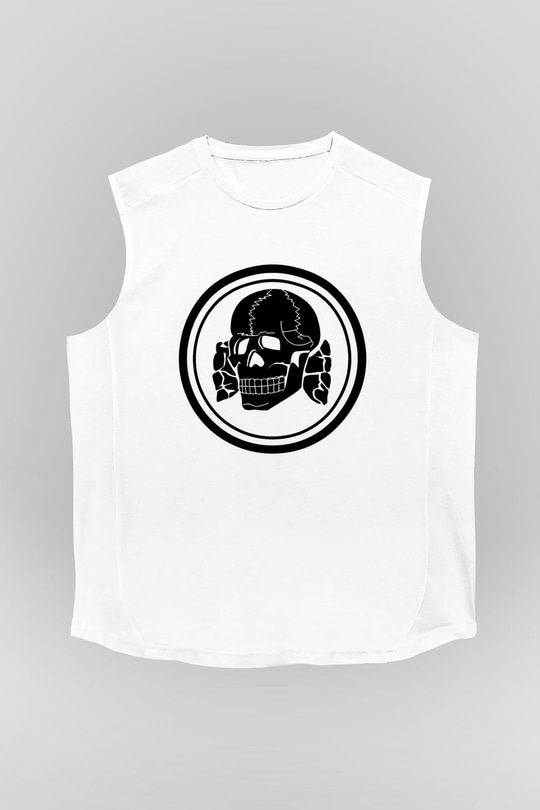 Death in June Beyaz Unisex Kolsuz Tişört