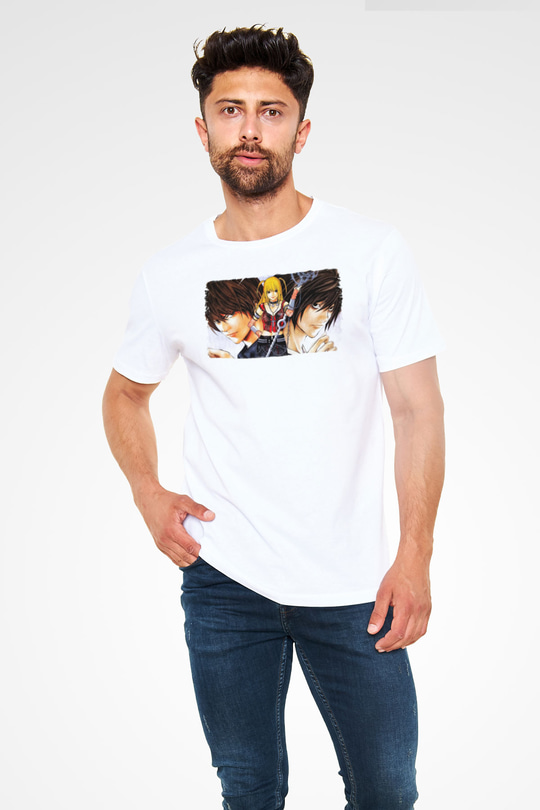 Death Note Beyaz Unisex Tişört T-Shirt