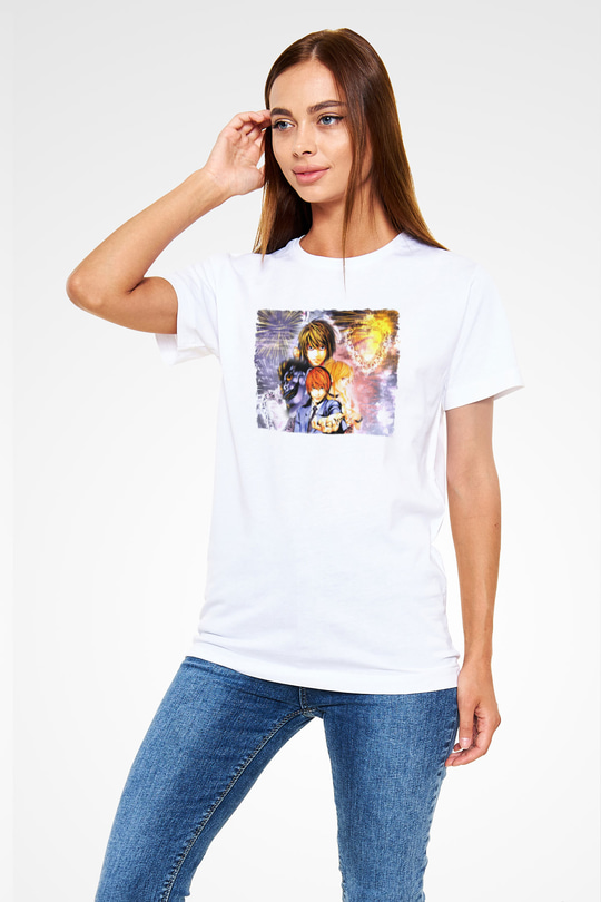 Death Note Beyaz Unisex Tişört T-Shirt