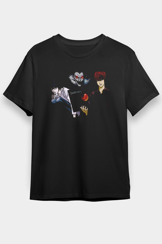 Death Note Siyah Unisex Tişört T-Shirt