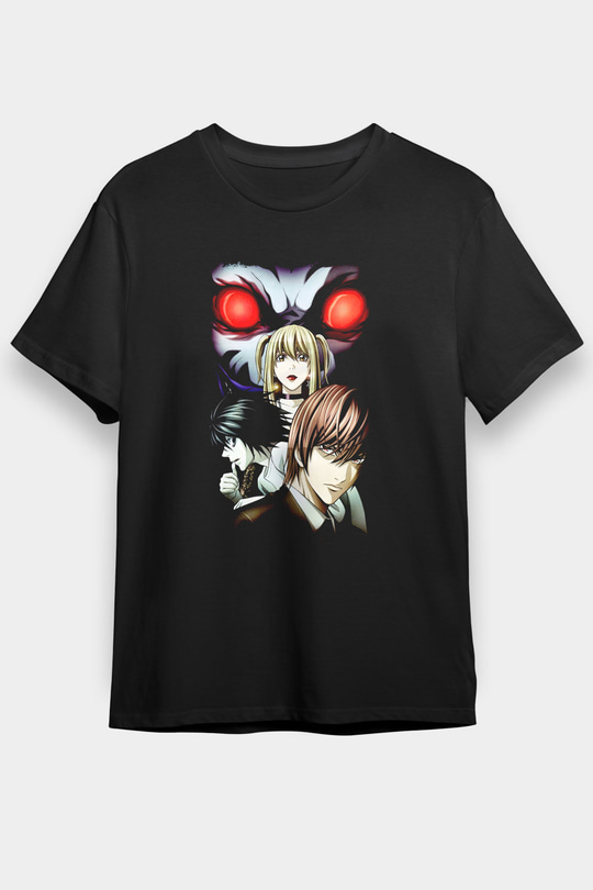 Death Note Siyah Unisex Tişört T-Shirt