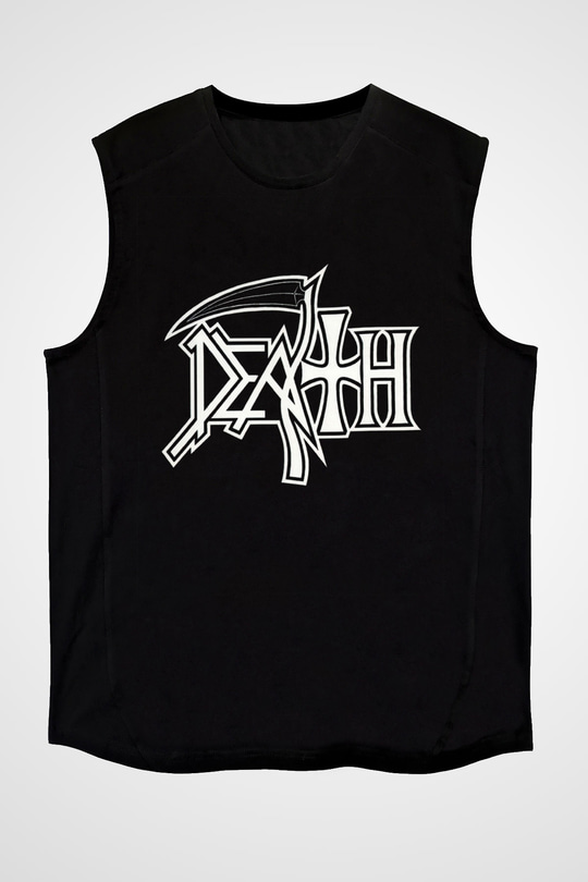 Death Siyah Unisex Kolsuz Tişört