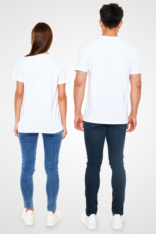 Deep Purple Baskılı Unisex Beyaz Tişört