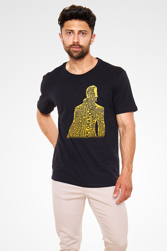 Deus Ex Siyah Unisex Tişört T-Shirt