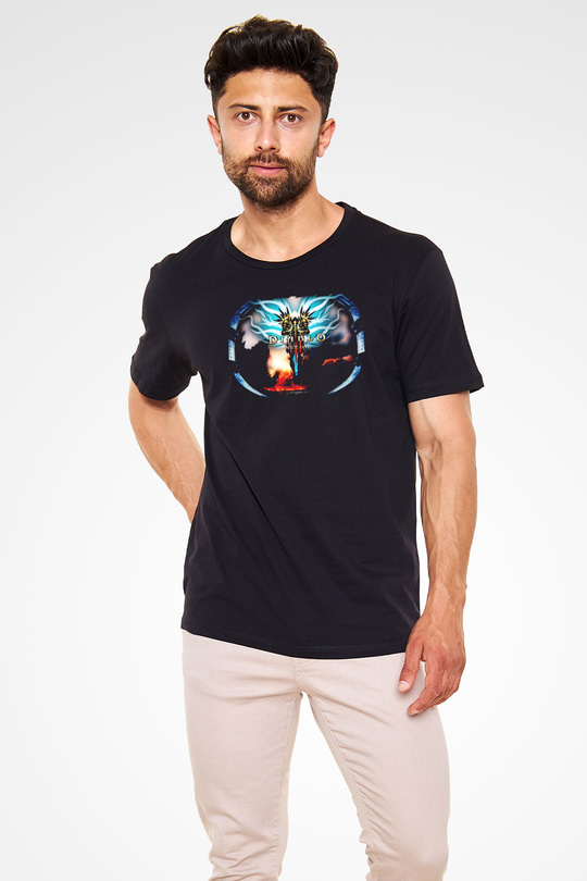 Diablo Siyah Unisex Tişört T-Shirt