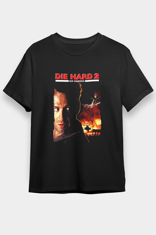 Die Hard Siyah Unisex Tişört T-Shirt
