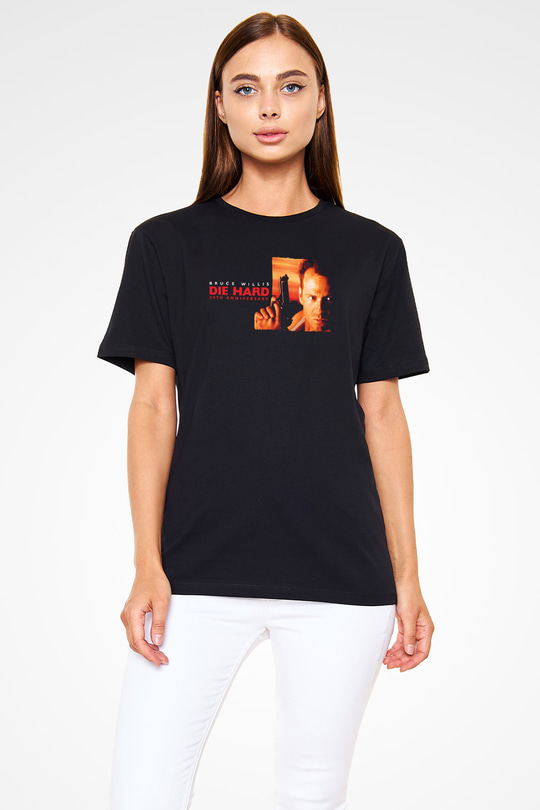 Die Hard Siyah Unisex Tişört T-Shirt