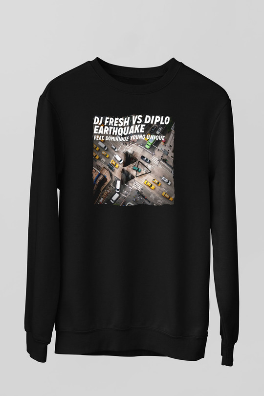 Diplo Siyah Unisex Sweatshirt