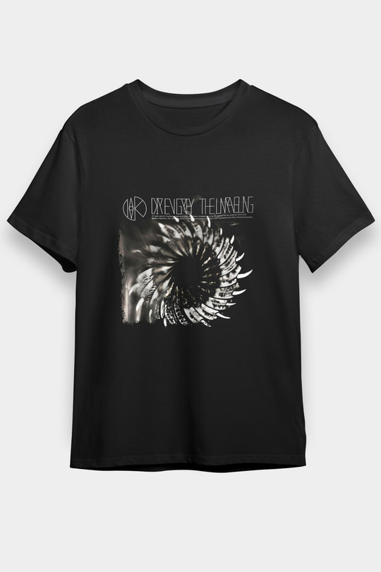 Dir En Grey Baskılı Unisex Siyah Tişört