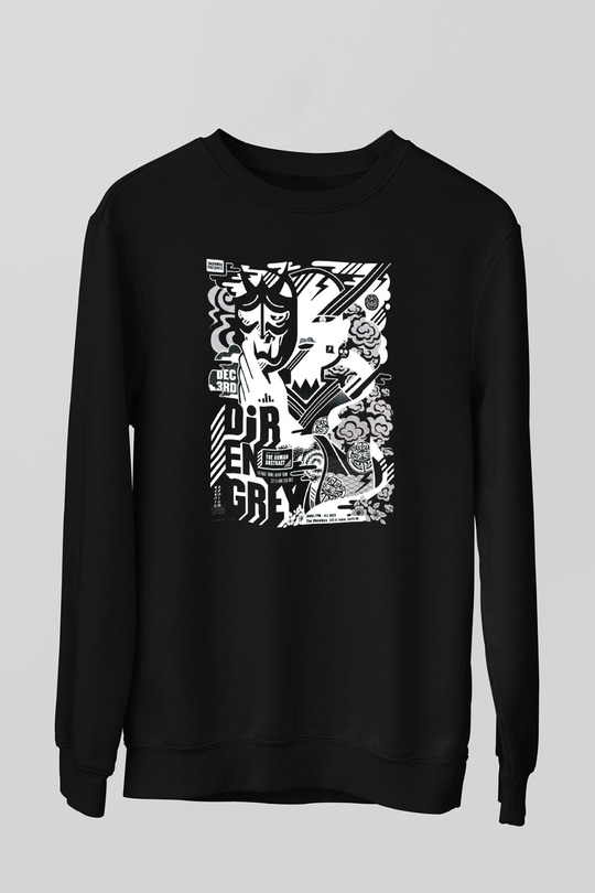 Dir En Grey Siyah Unisex Sweatshirt