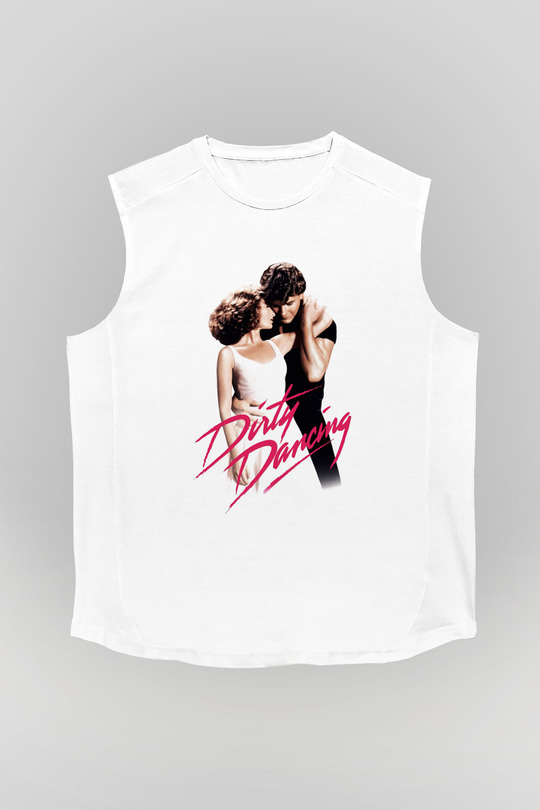 Dirty Dancing Beyaz Unisex Kolsuz Tişört