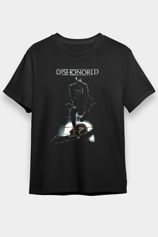 Dishonored 2 Siyah Unisex Tişört T-Shirt