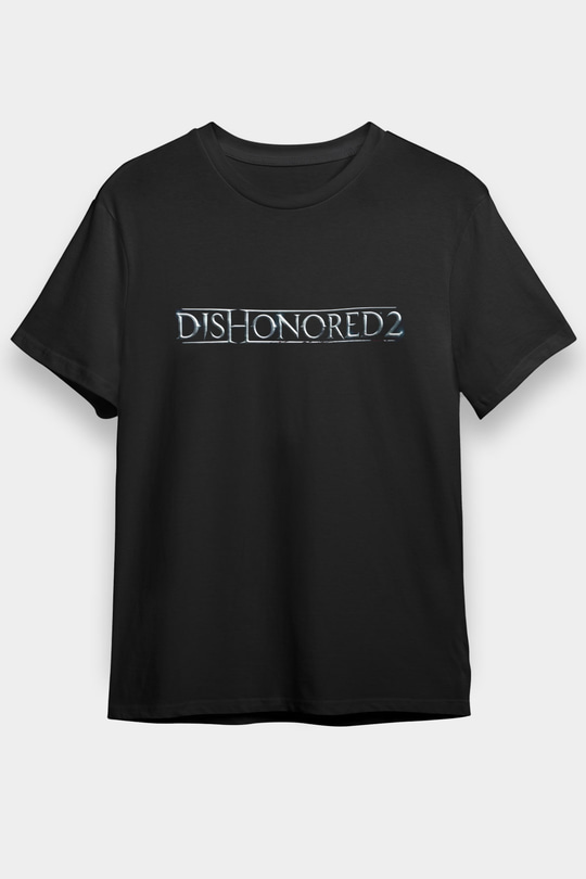 Dishonored 2 Siyah Unisex Tişört T-Shirt