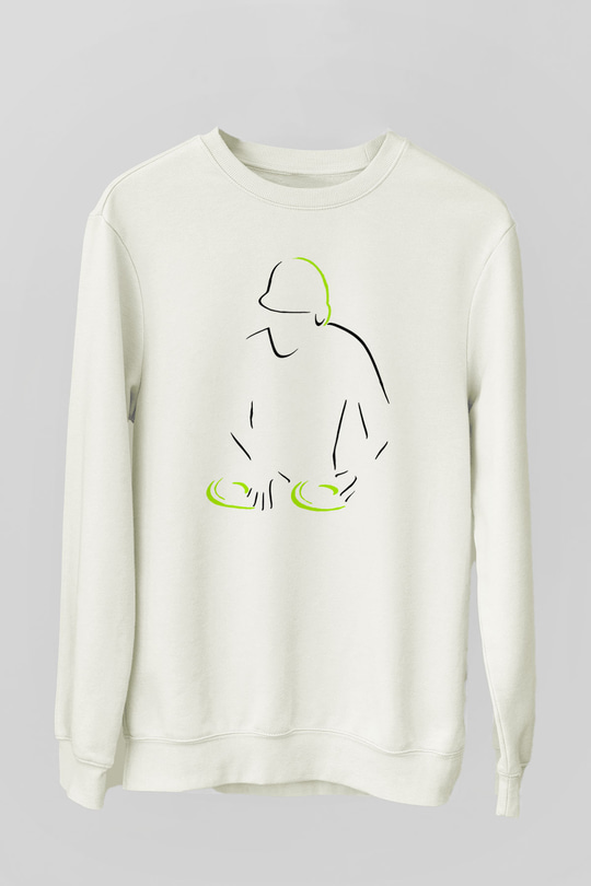 DJ Beyaz Unisex Sweatshirt