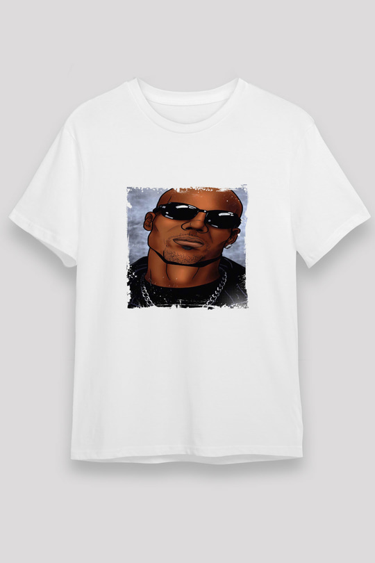DMX Baskılı Unisex Beyaz Tişört