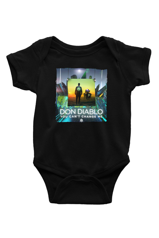 Don Diablo Siyah Bebek Body - Zıbın