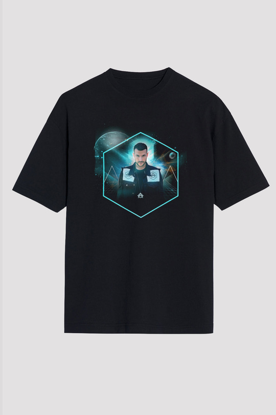 Don Diablo Siyah Oversize Tişört Oversize T-shirt - TişörtFabrikası