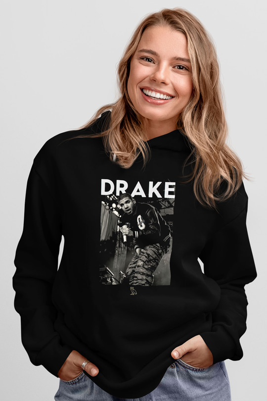 Drake Siyah Unisex Hoodie