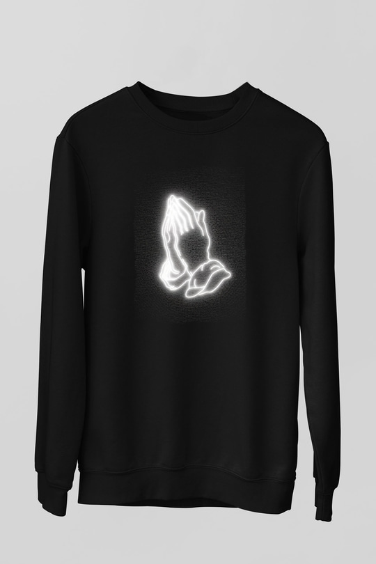 Drake Siyah Unisex Sweatshirt