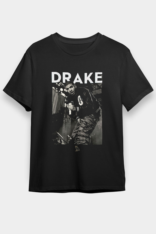 Drake Siyah Unisex Tişört T-Shirt - TişörtFabrikası