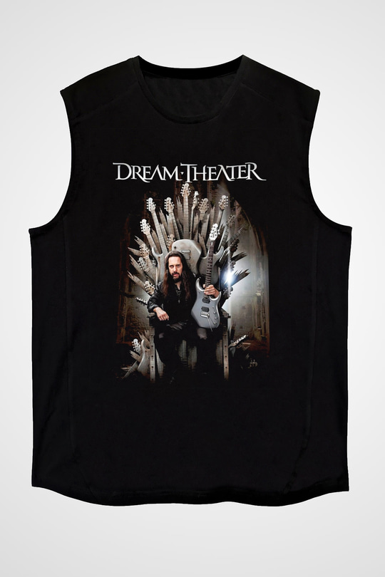 Dream Theater Siyah Unisex Kolsuz Tişört