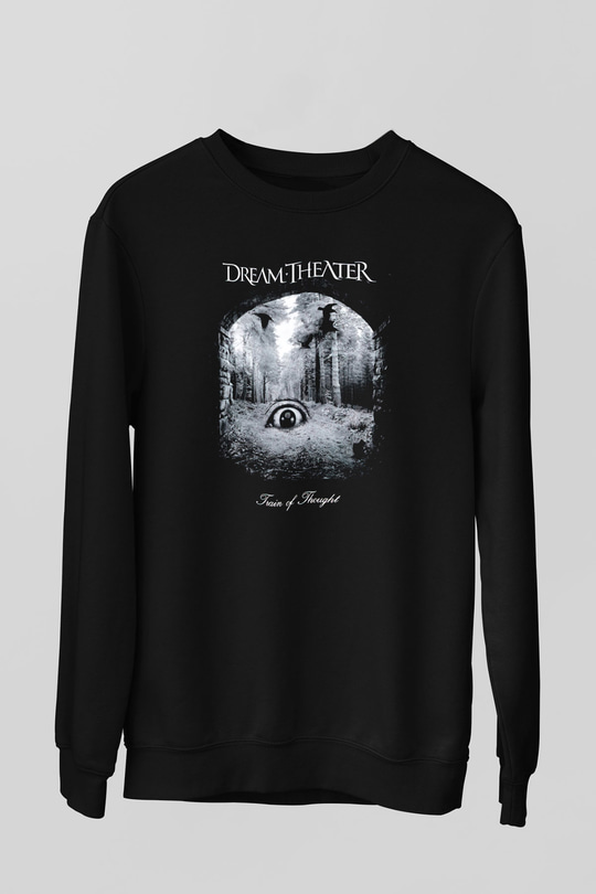 Dream Theater Siyah Unisex Sweatshirt