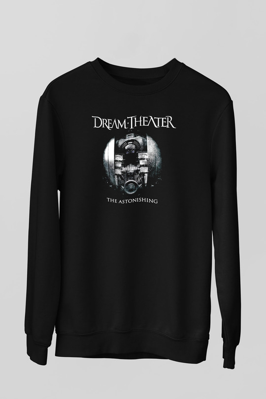 Dream Theater Siyah Unisex Sweatshirt