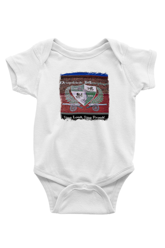 Dropkick Murphys Baskılı Unisex Beyaz Bebek Body - Zıbın