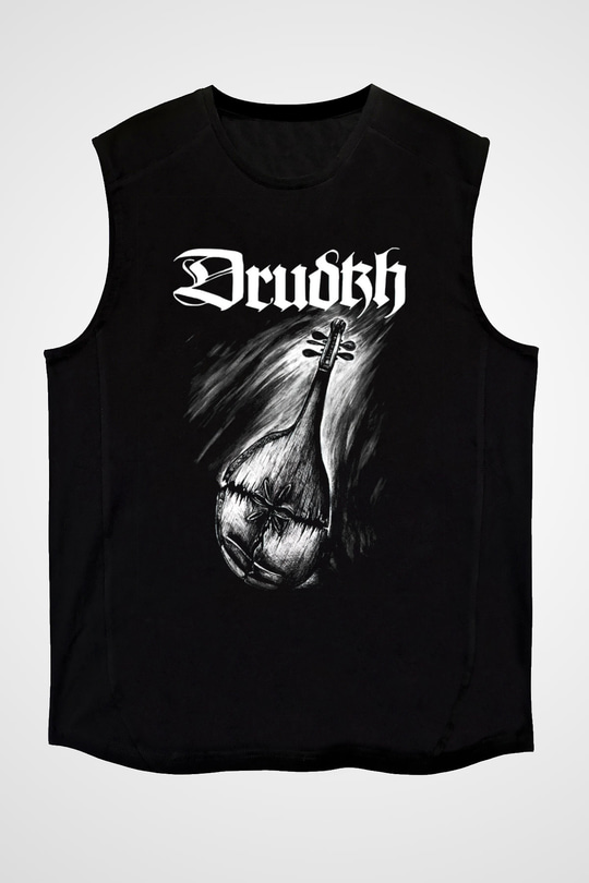Drudkh Siyah Unisex Kolsuz Tişört