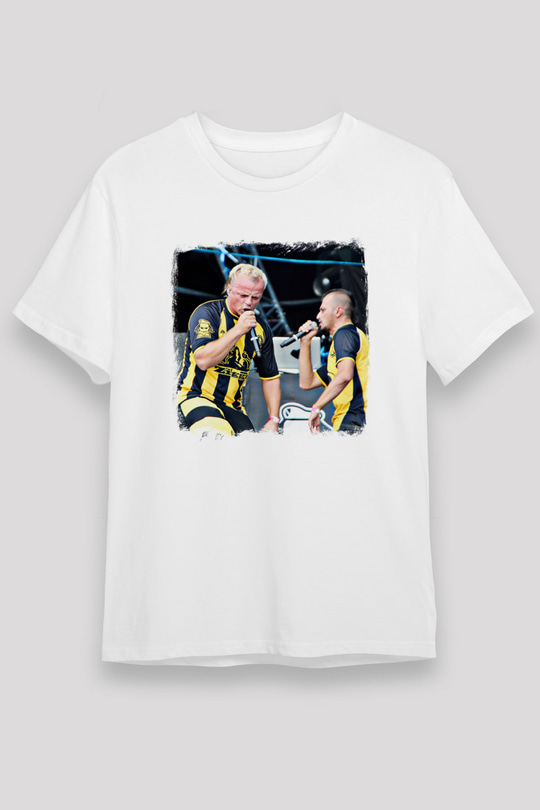 Dubioza Kolektiv Baskılı Unisex Beyaz Tişört