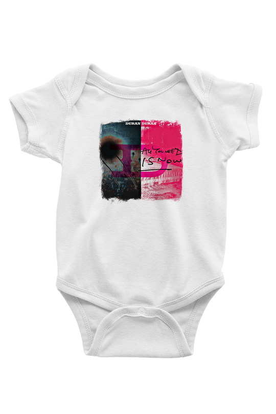 Duran Duran Baskılı Unisex Beyaz Bebek Body - Zıbın