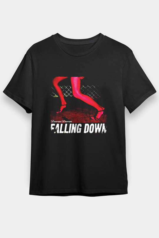 Duran Duran Baskılı Unisex Siyah Tişört