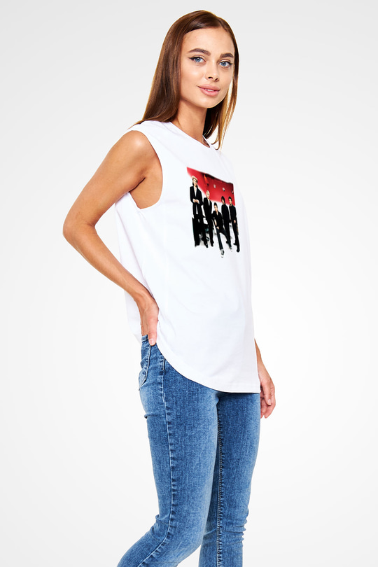 Duran Duran Beyaz Unisex Kolsuz Tişört
