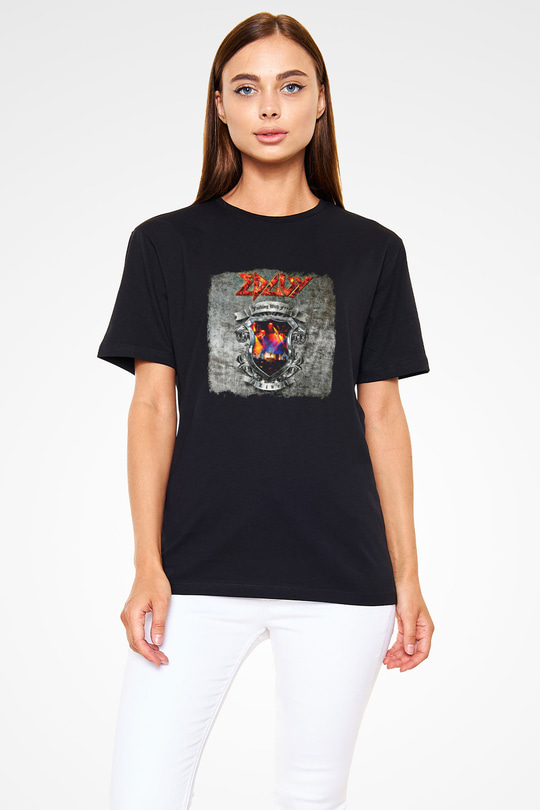 Edguy Baskılı Unisex Siyah Tişört