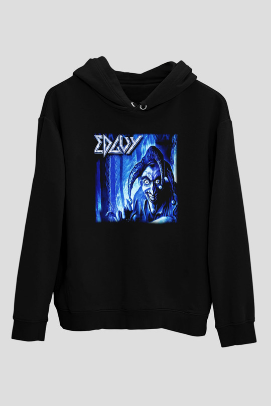 Edguy Siyah Unisex Hoodie