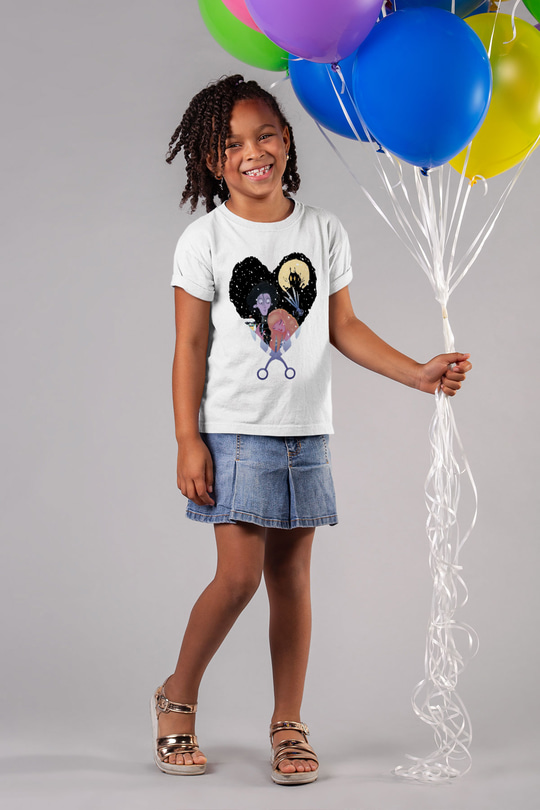 Edward Scissorhands Baskılı Beyaz Unisex Çocuk Tişört