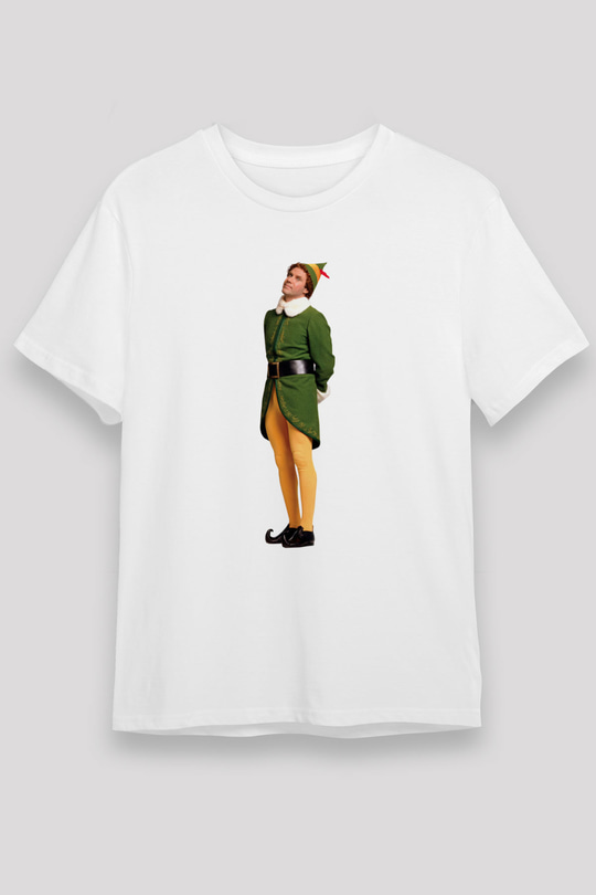 Elf Beyaz Unisex Tişört T-Shirt