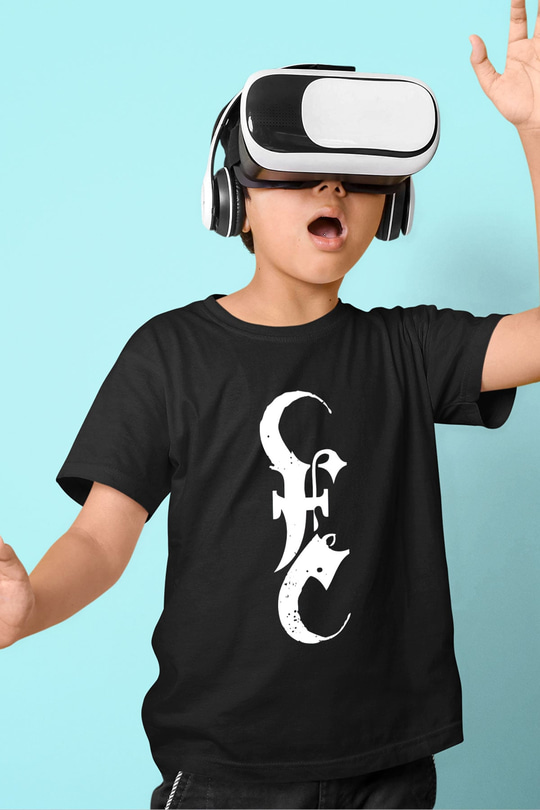 Emmure Baskılı Siyah Unisex Çocuk Tişört