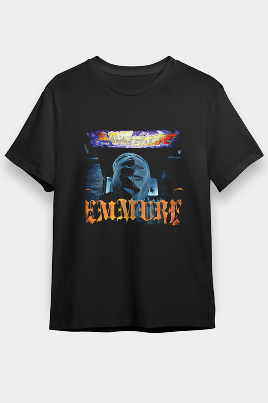 Emmure Baskılı Unisex Siyah Tişört