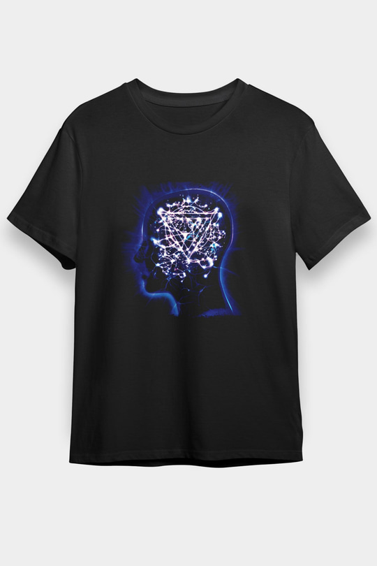 Enter Shikari Baskılı Unisex Siyah Tişört